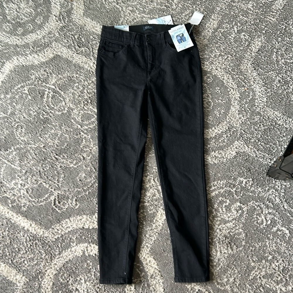 Curve appeal black skinny jeans